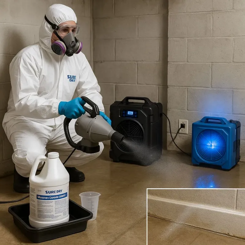 Sanitization and Odor Removal process in Starkville, MS