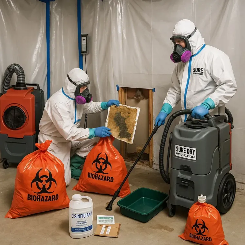 Contaminated Water Handling Protocols process in Starkville, MS